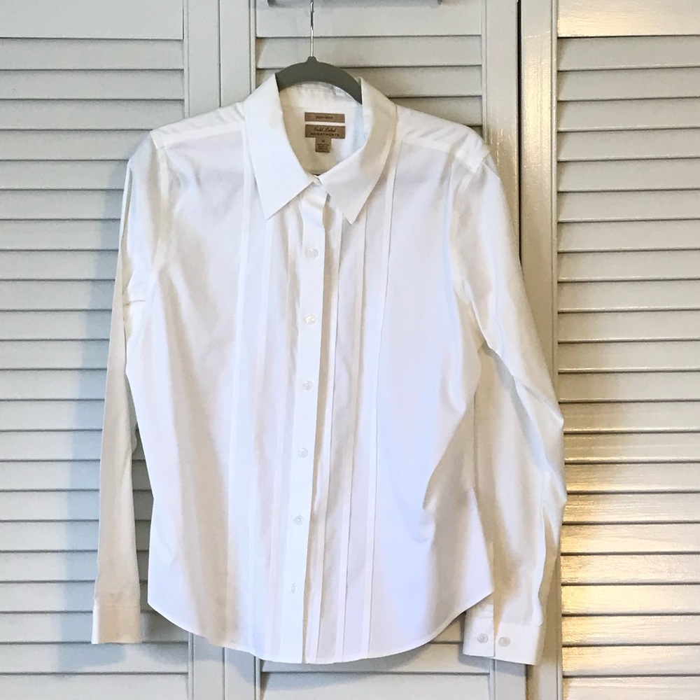 Classic White Women's Blouse